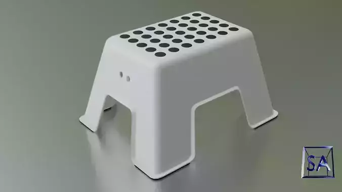 Bolmen Step Stool with AntiSlip for Kids-Children