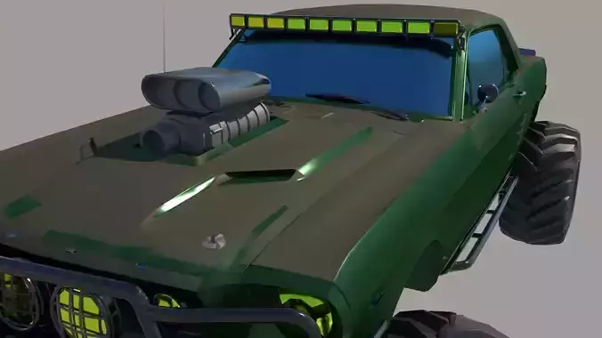 Turbo Charged Monster Truck 