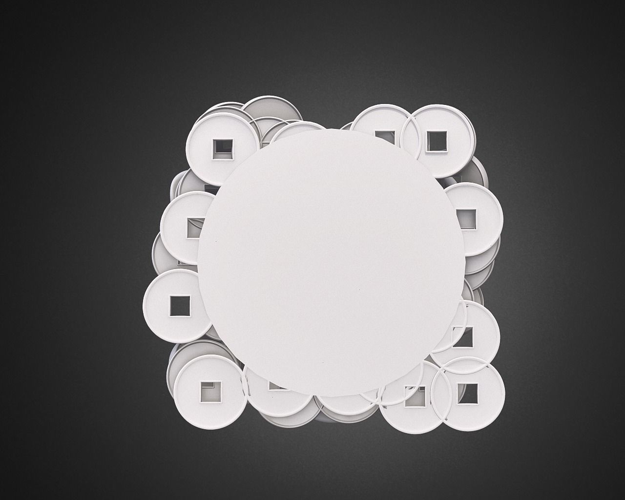 Laughing Buddha Chinese God 3D print model_10