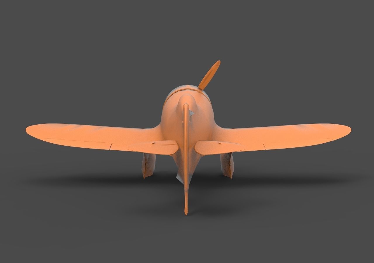 Gee Bee Model R1 3D print model_5