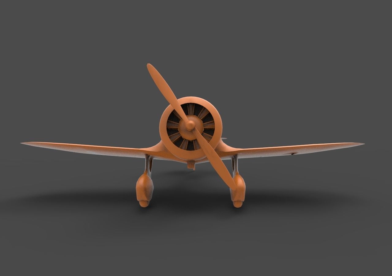 Gee Bee Model R1 3D print model_1