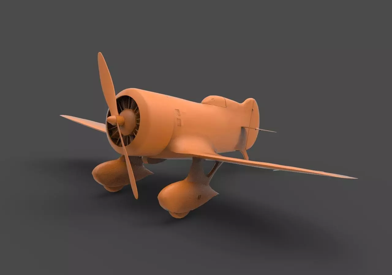 Gee Bee Model R1 3D print model_0