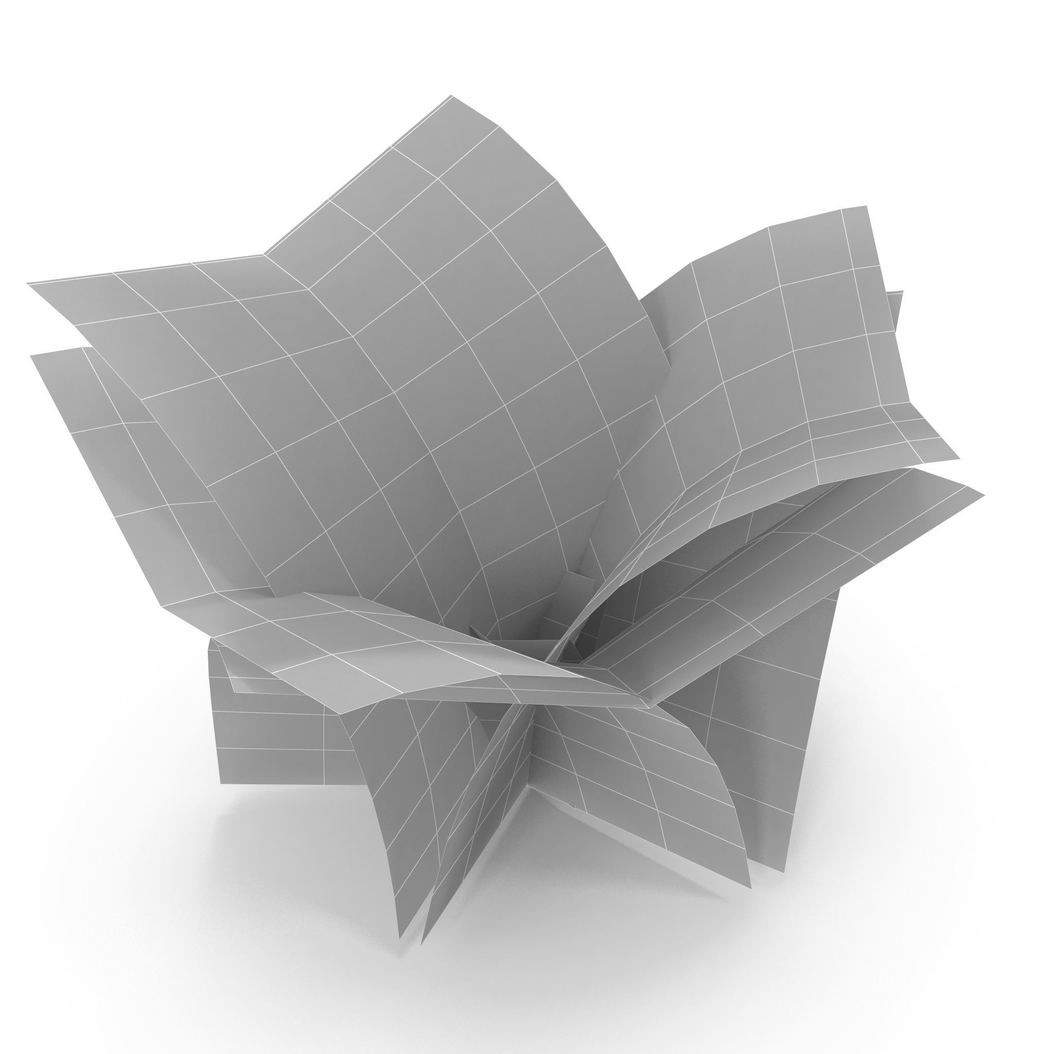 Blood sorrel 3D model_8