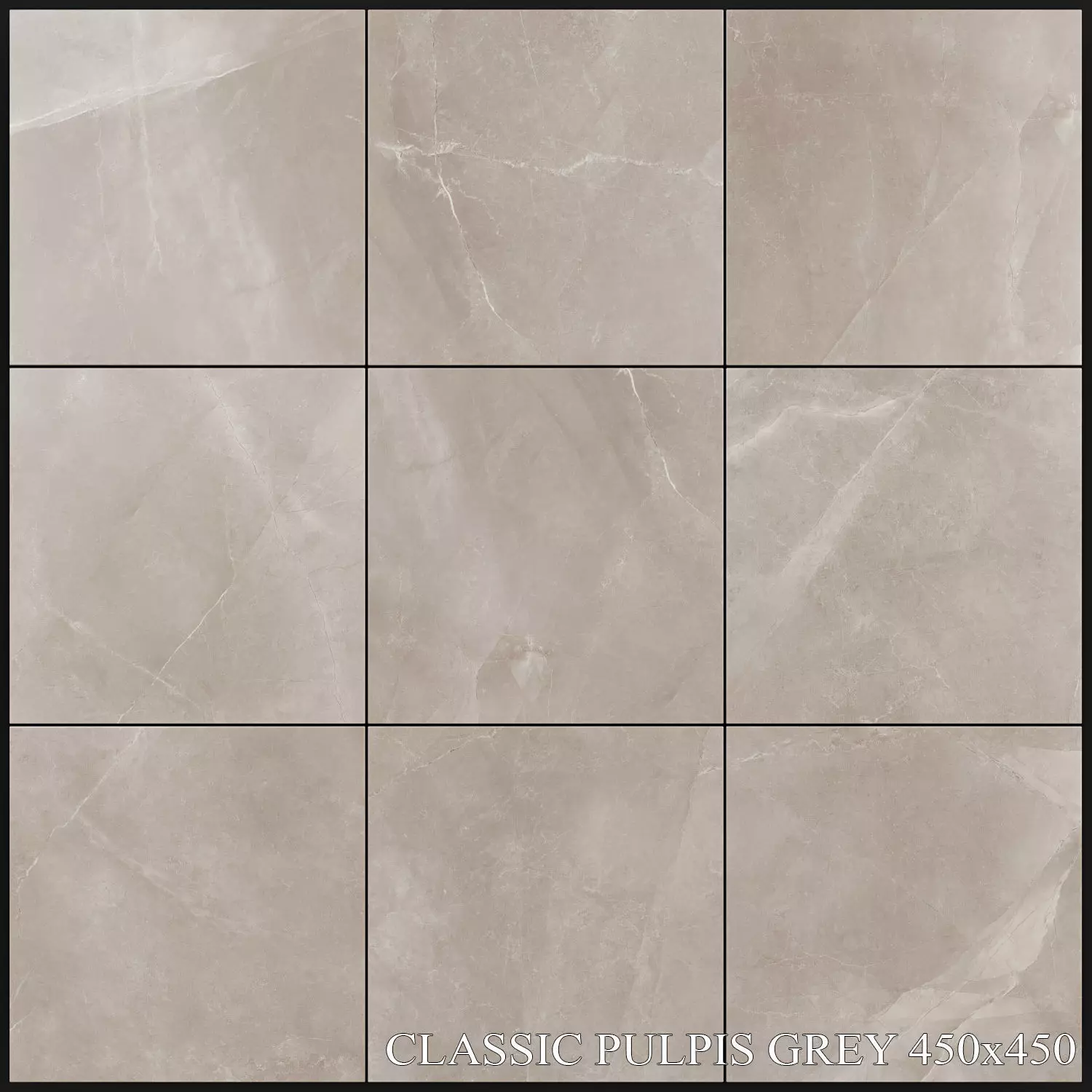 Yurtbay Seramik Classic Pulpis Grey 450x450 3D model_0