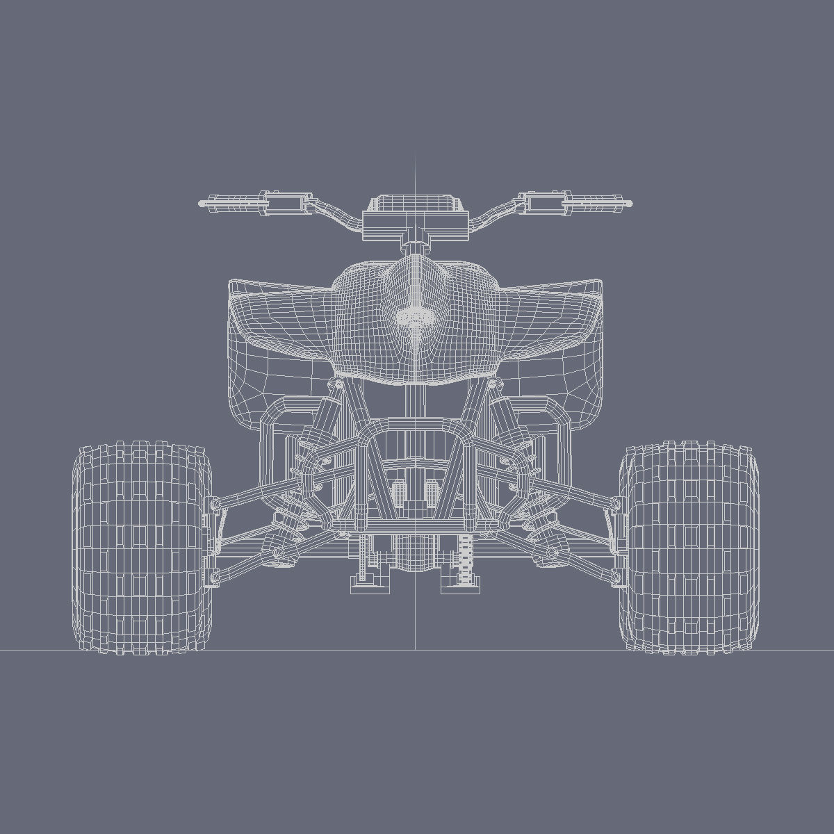 ATV Quad 3D model_4