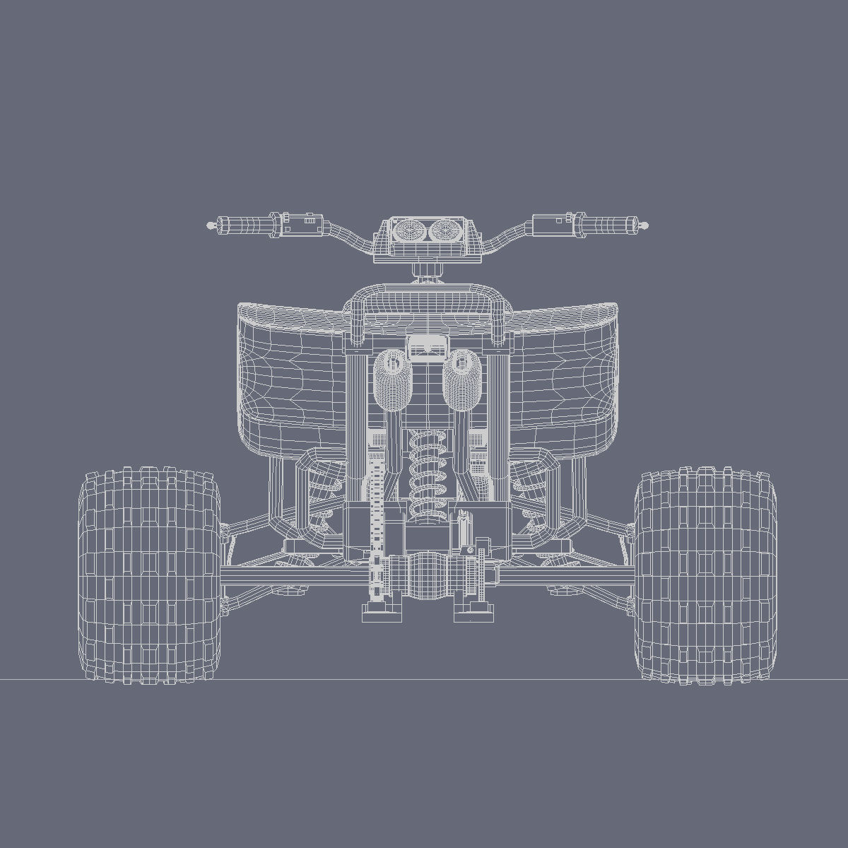 ATV Quad 3D model_6