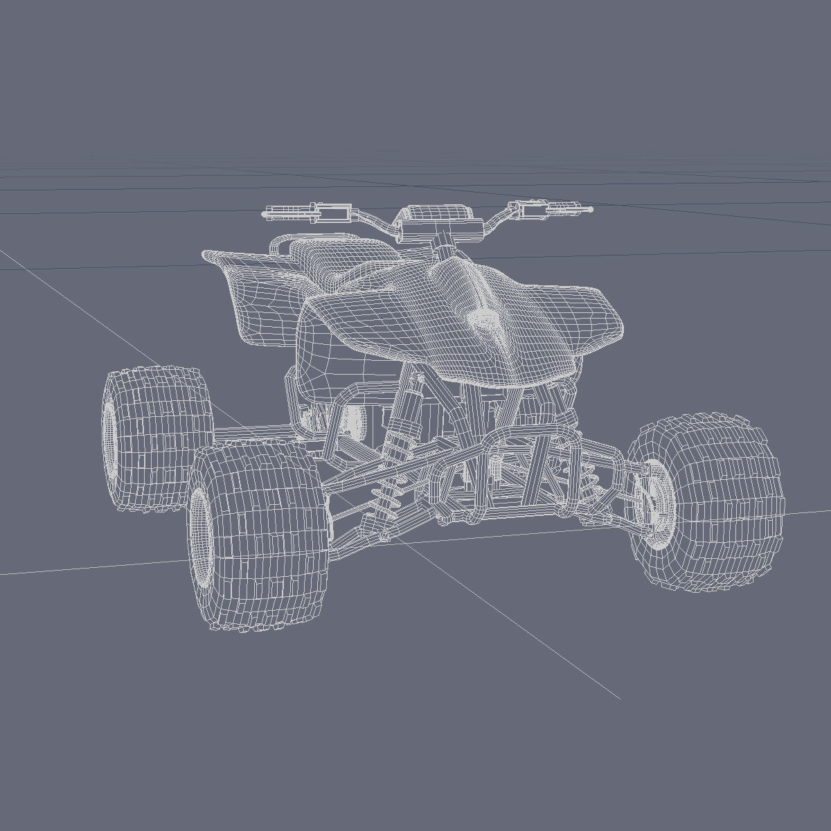 ATV Quad 3D model_3