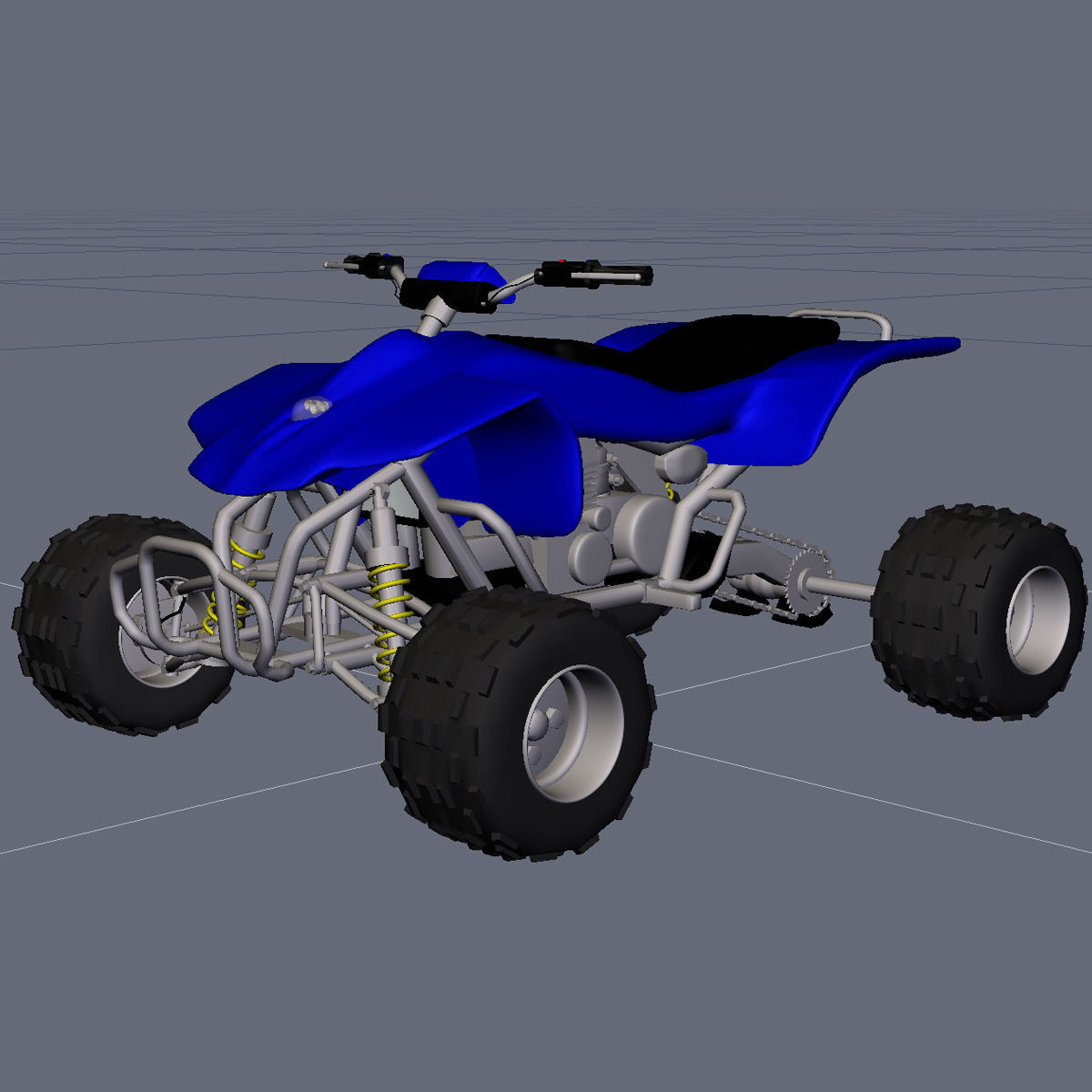 ATV Quad 3D model_2