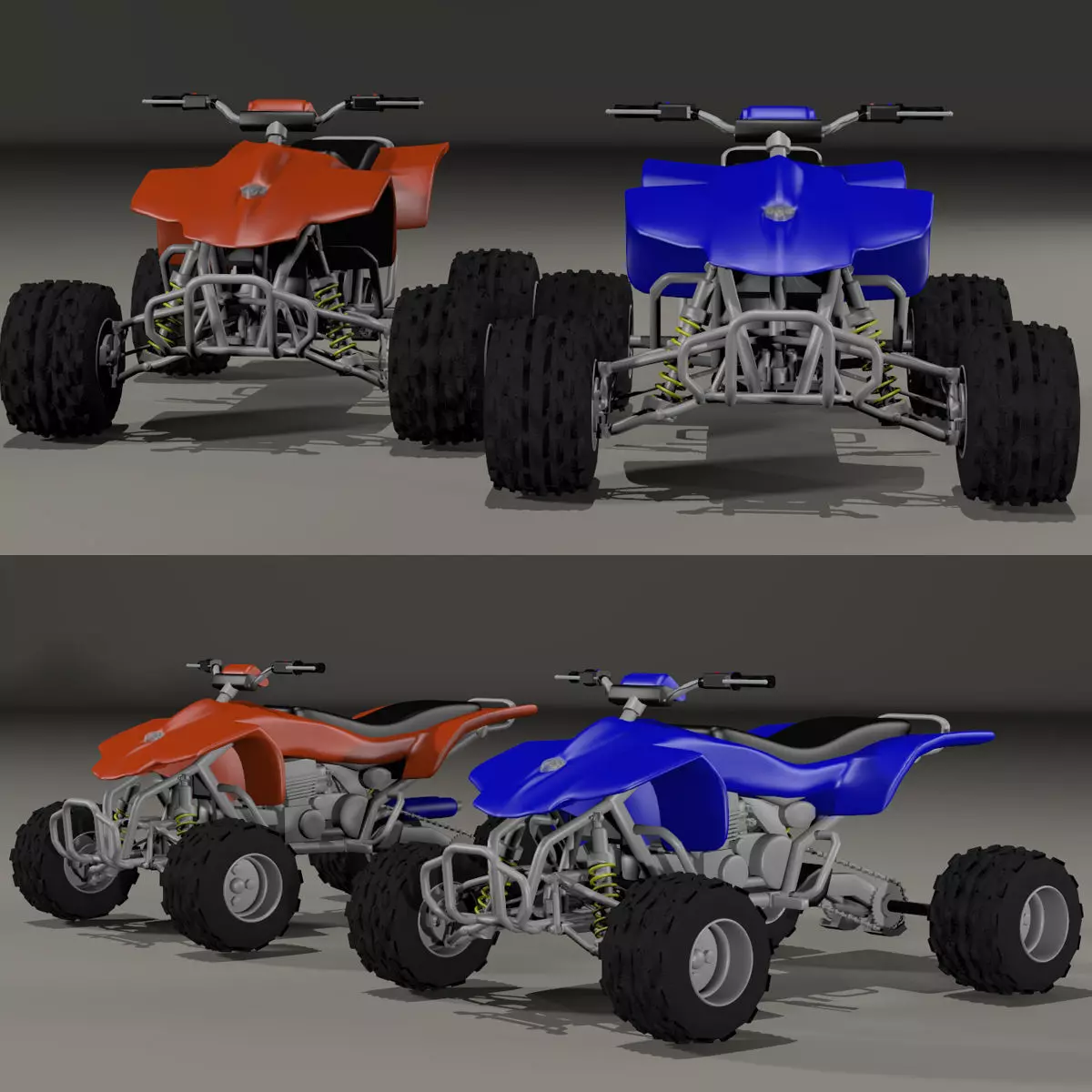 ATV Quad 3D model_0