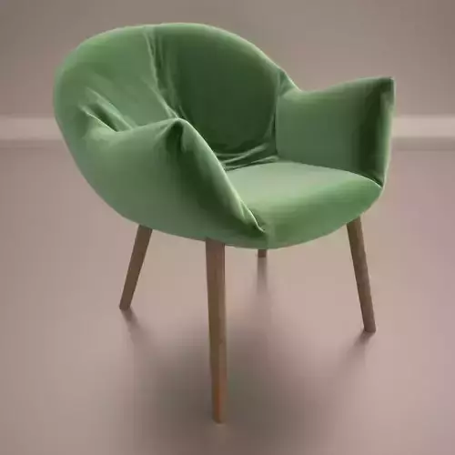 Chair Green 3DS MAX  Vray