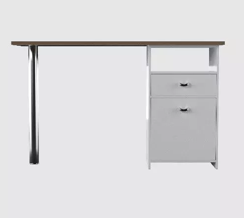 Table desk with two drawers 3D model