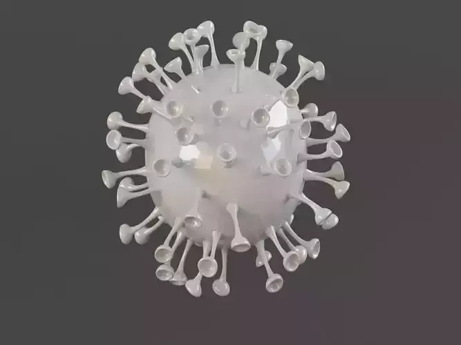 Corona Virus 3D Model nCOV COVID 19 
