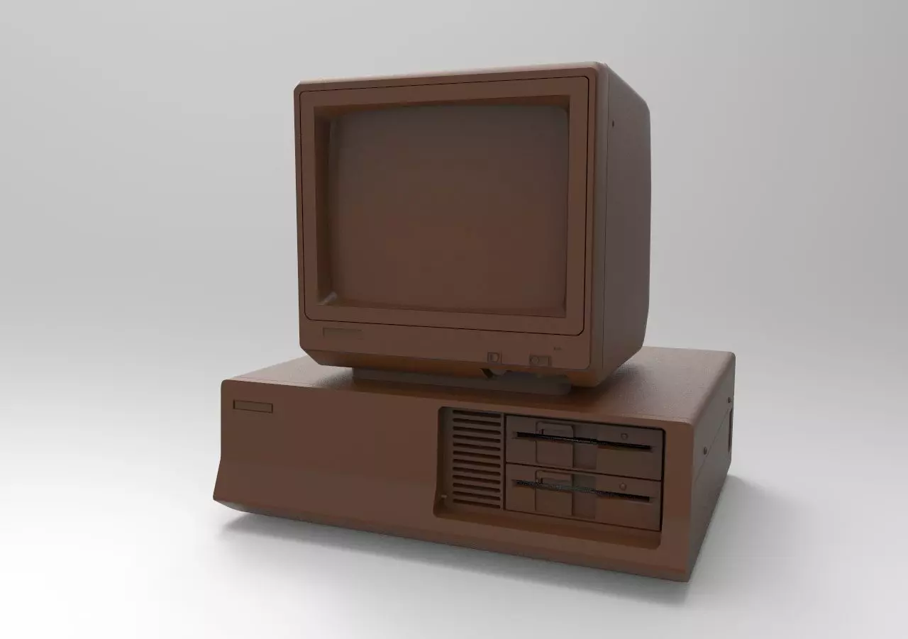 OLD PC 3D print model