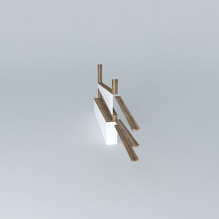 P036 a hall Free 3D model_2