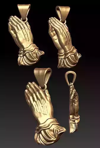 Praying Hands pendant