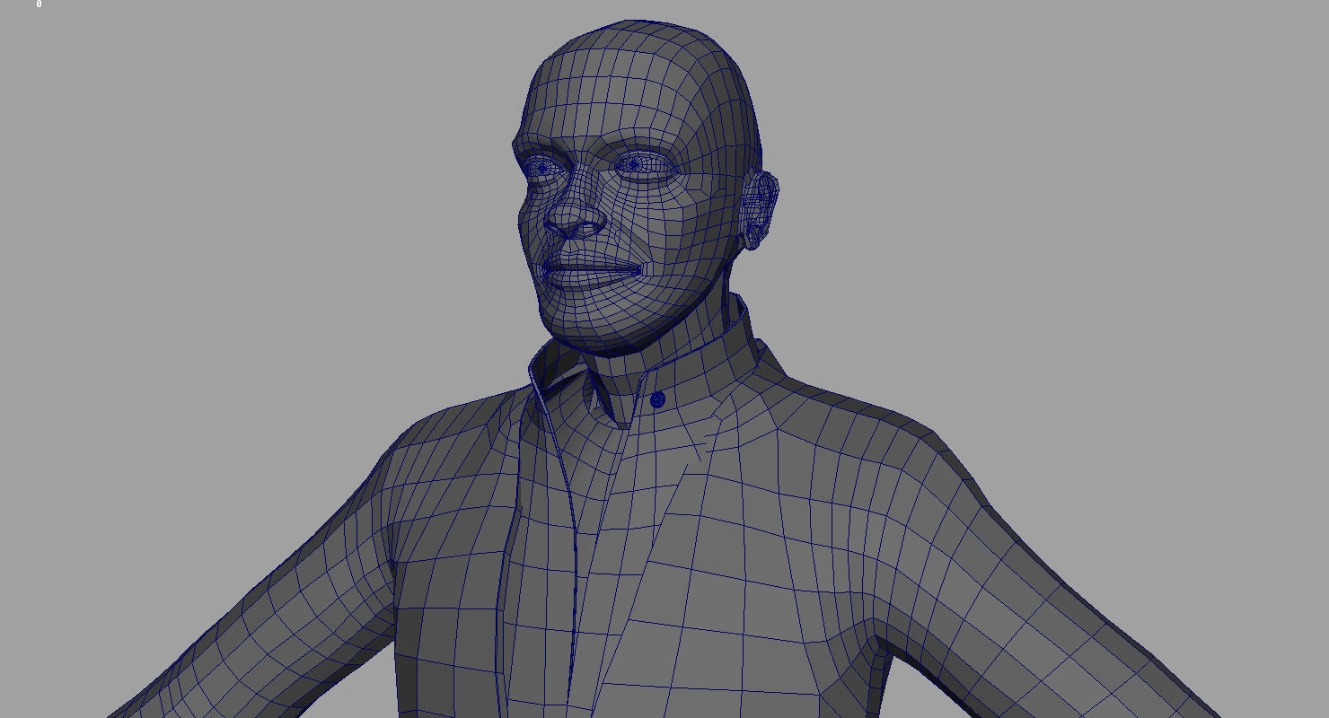 man 3d model 3D model_10