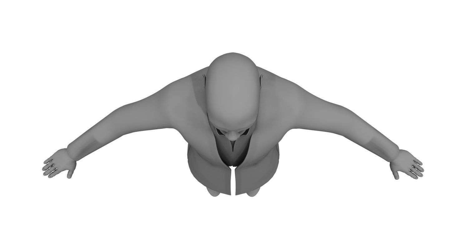 man 3d model 3D model_7