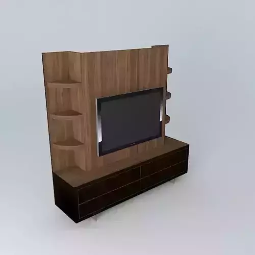 TV Unit 3D model