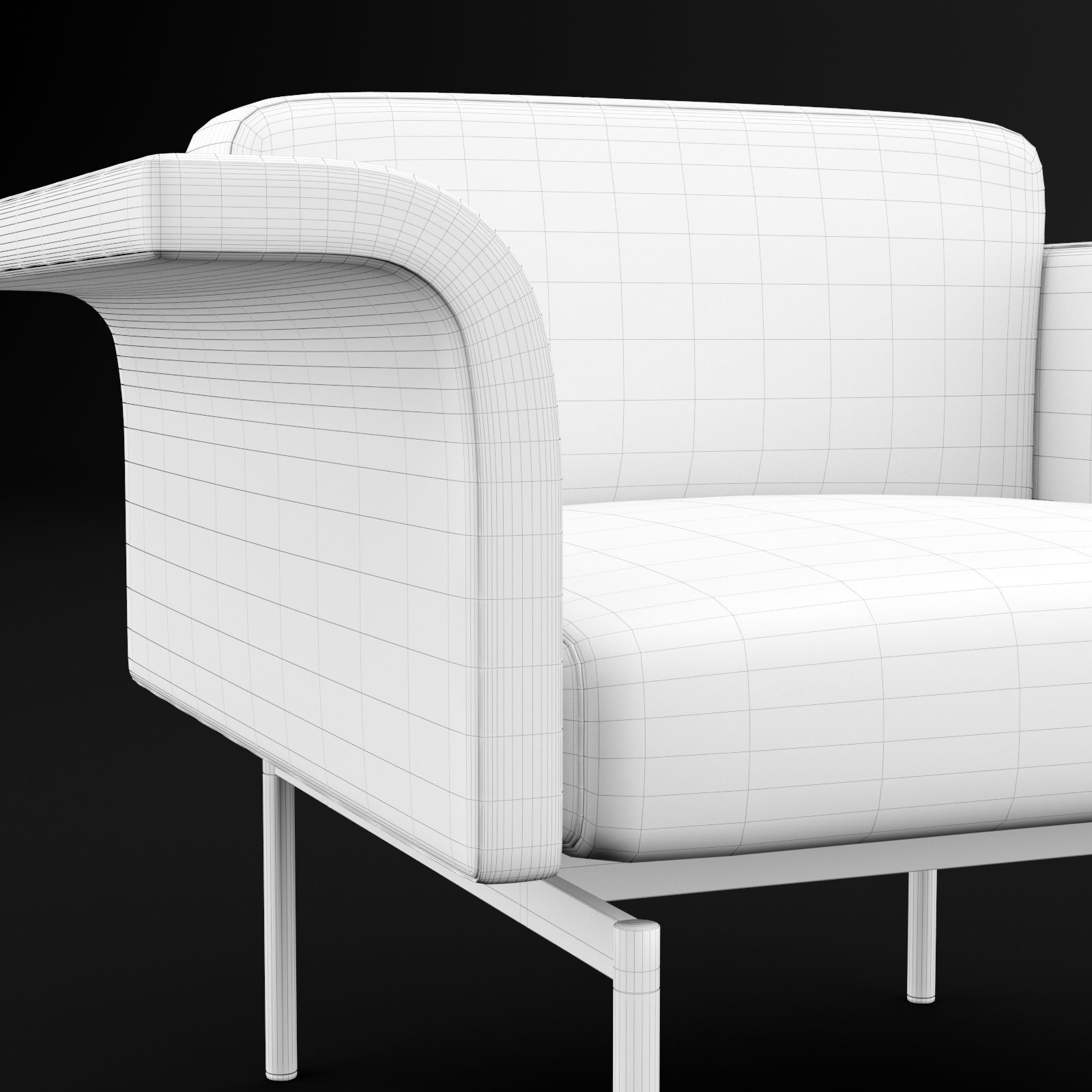 Chair mabel single BT design 3D model_19