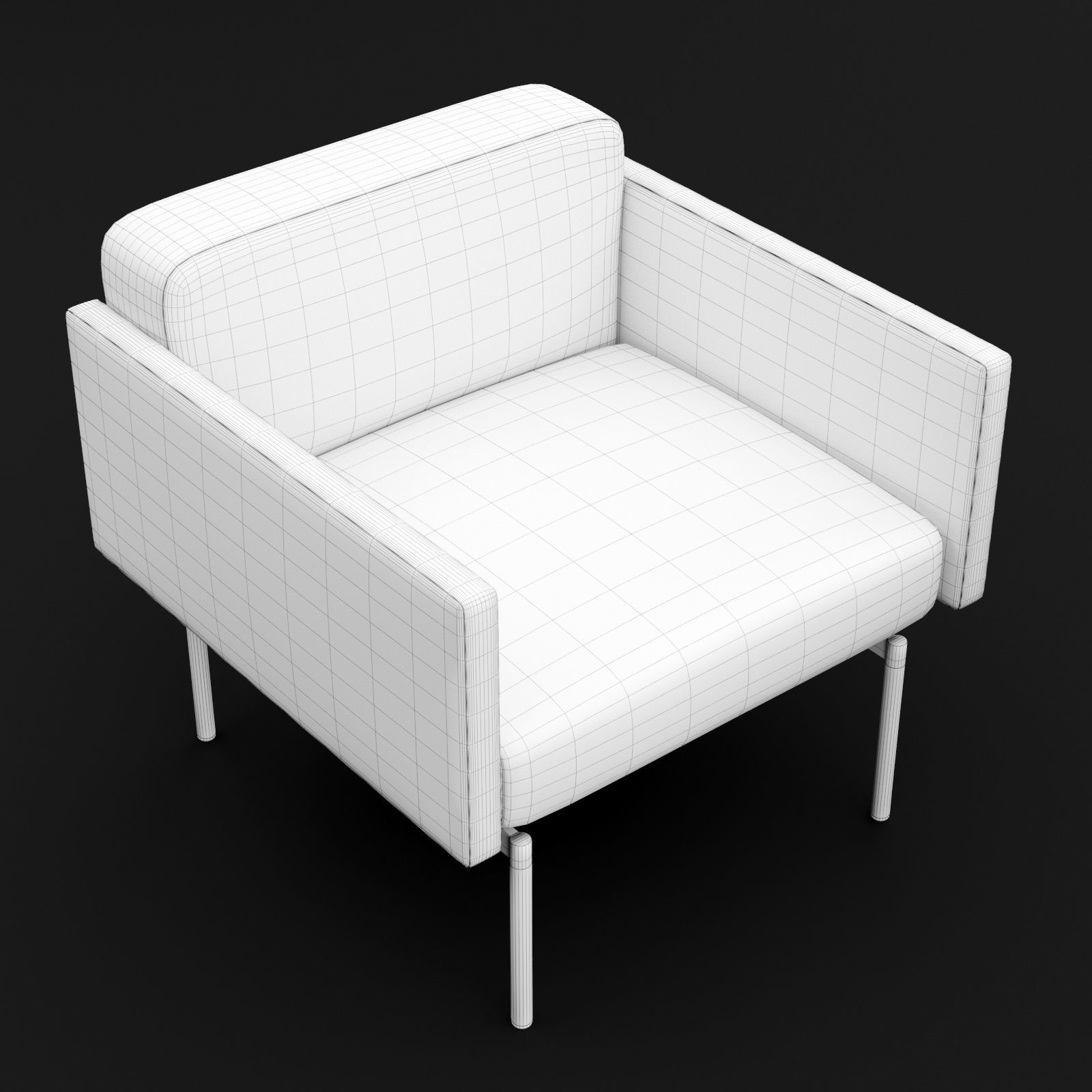Chair mabel single BT design 3D model_13