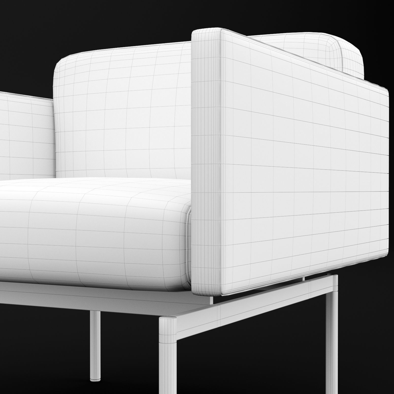 Chair mabel single BT design 3D model_17