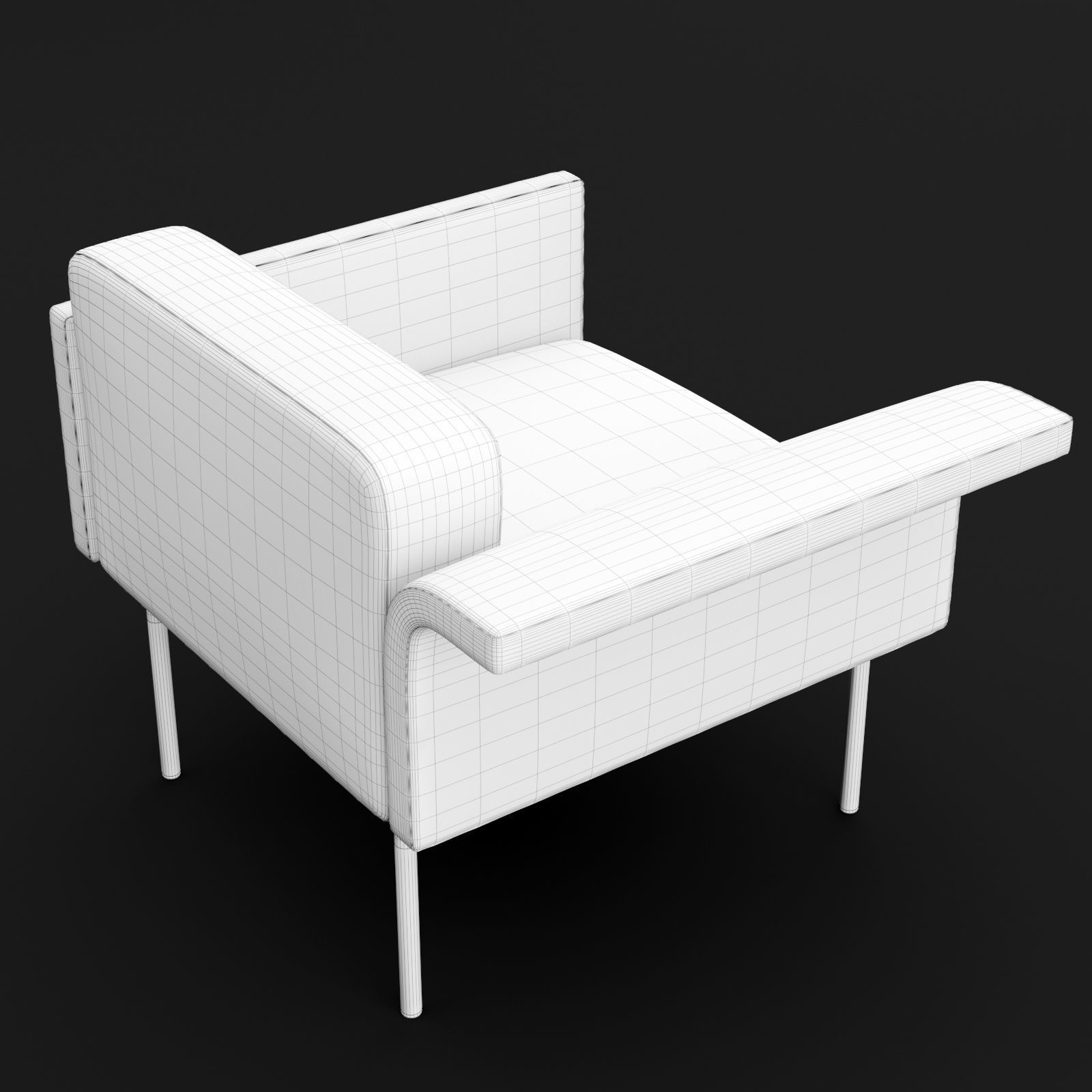 Chair mabel single BT design 3D model_15