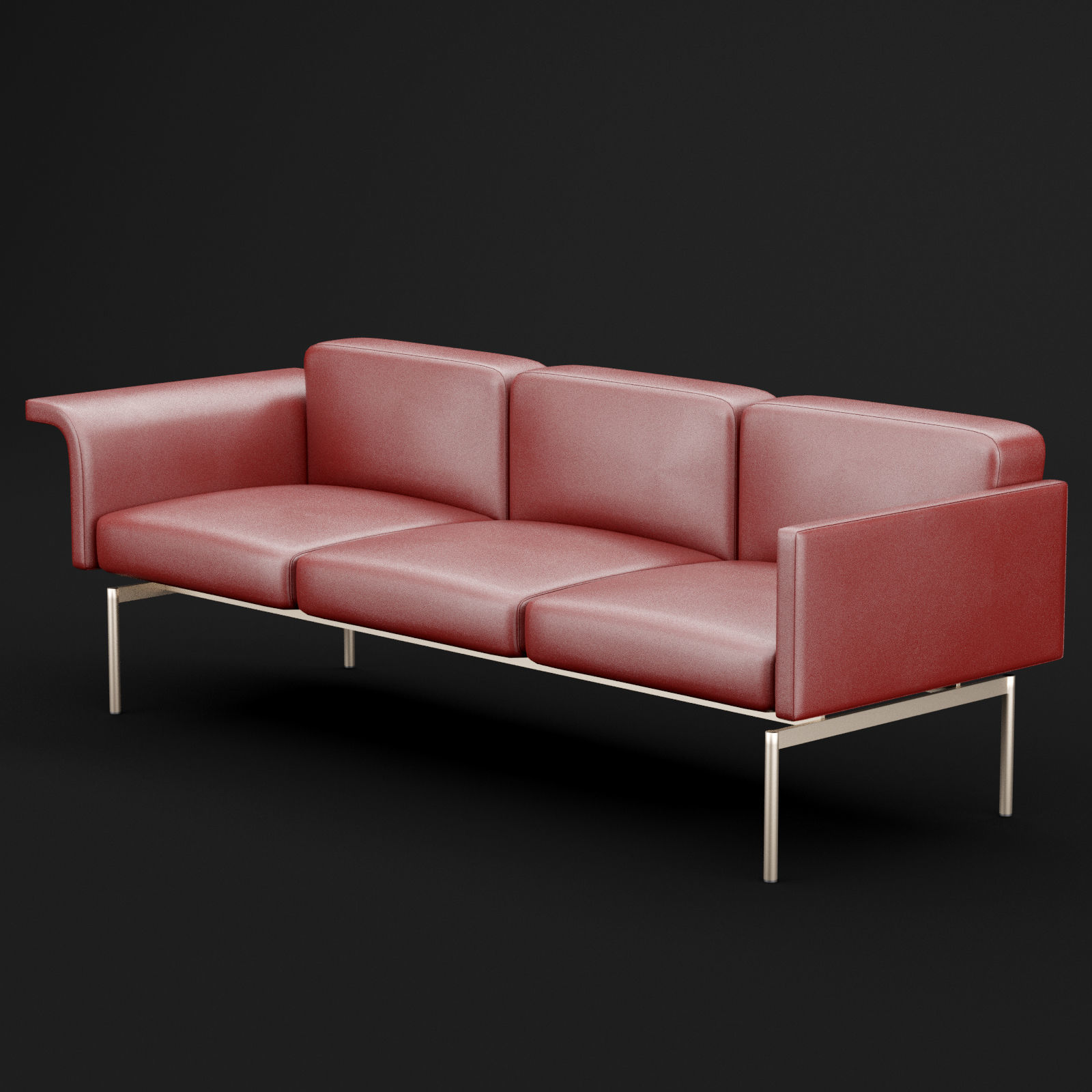 Sofa mabel triple BT design 3D model_10