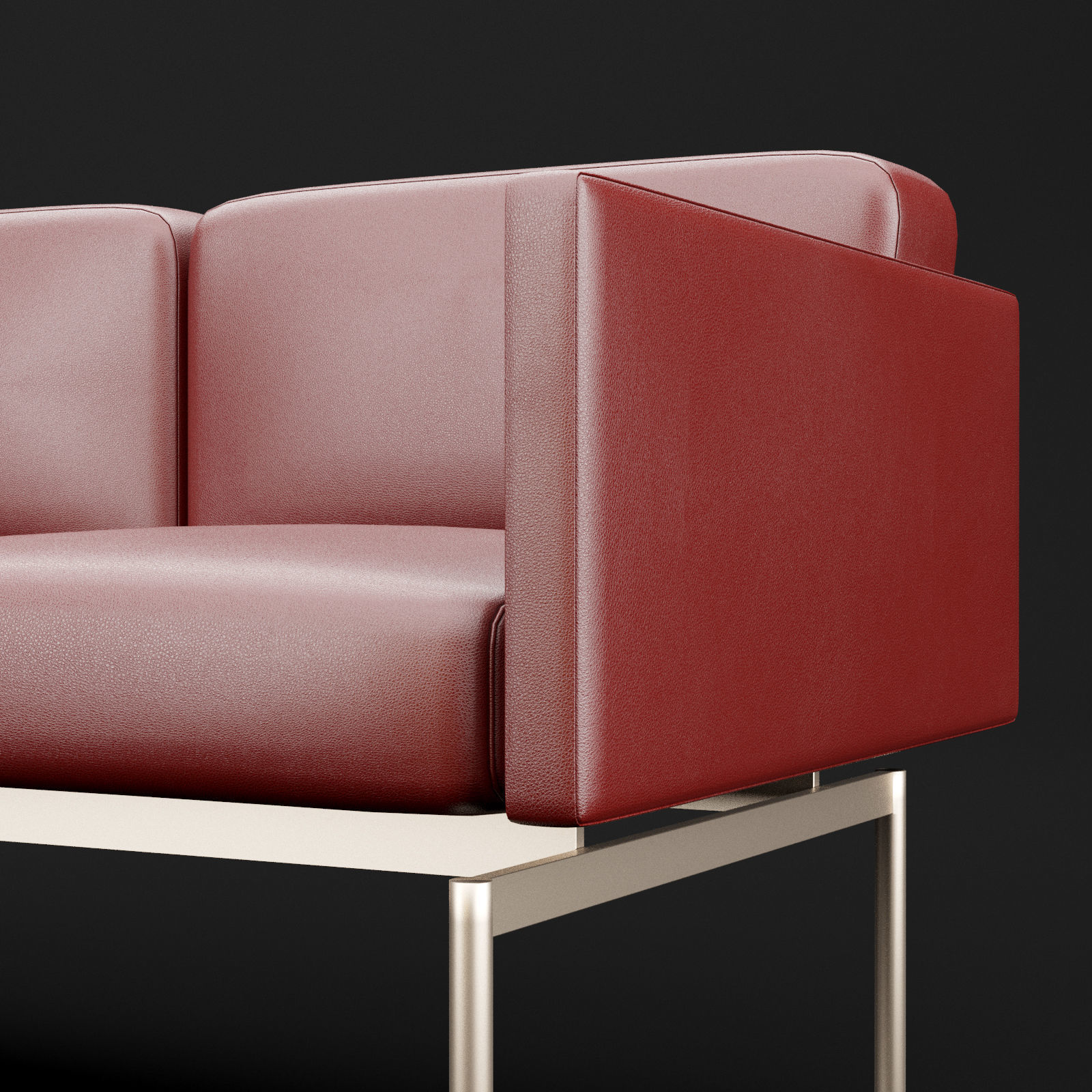 Sofa mabel triple BT design 3D model_16