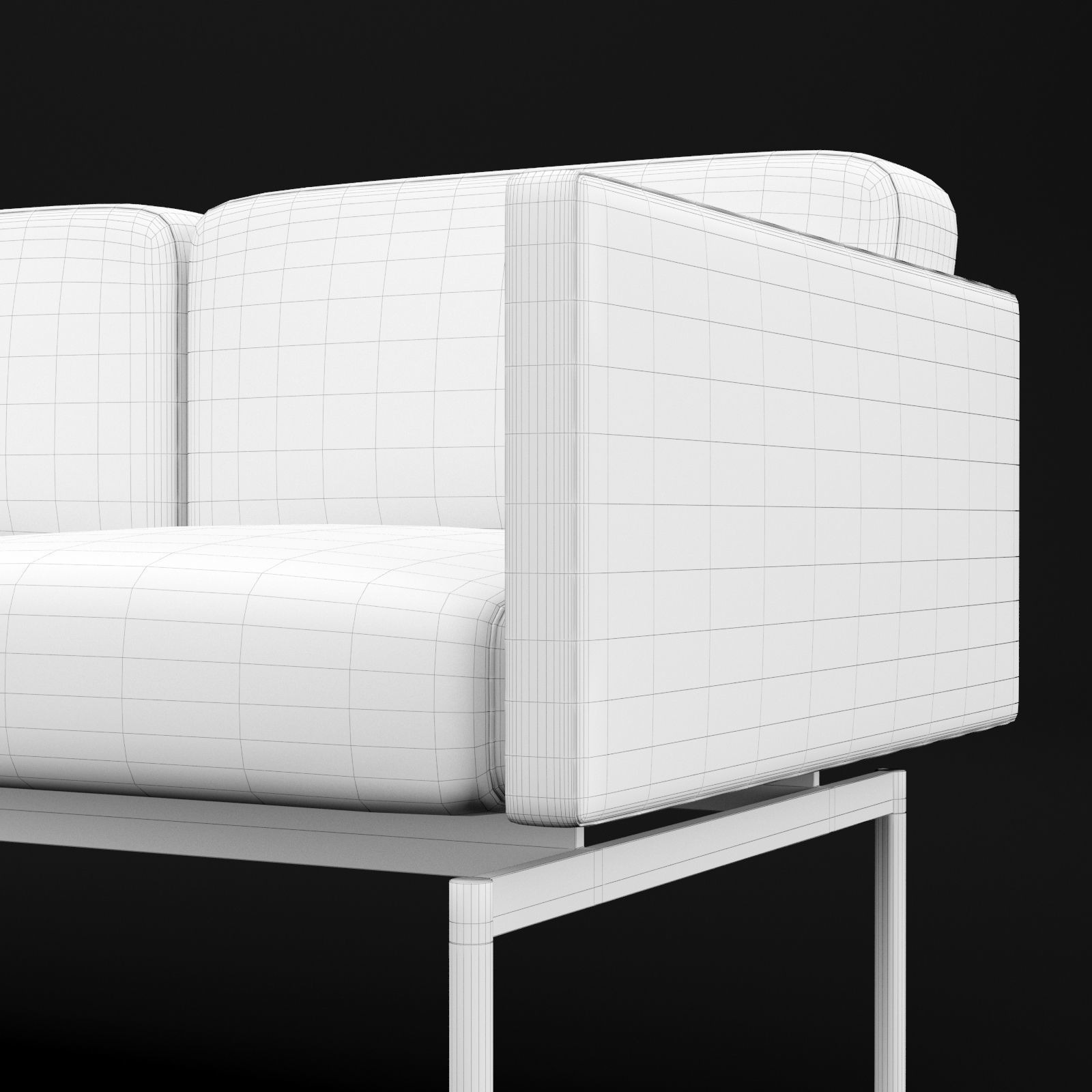 Sofa mabel triple BT design 3D model_17