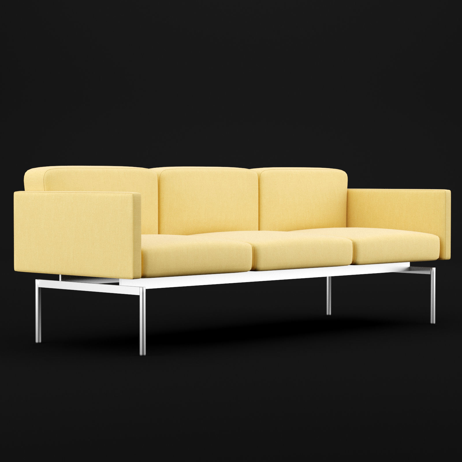Sofa mabel triple BT design 3D model_8