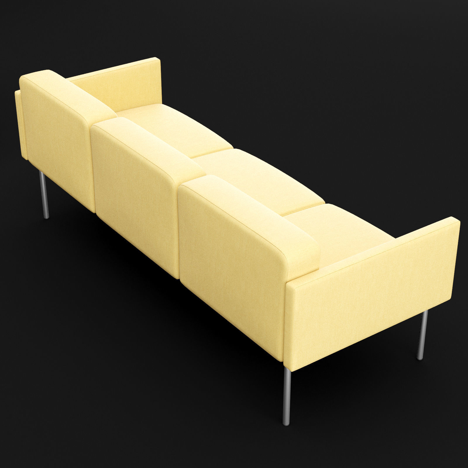 Sofa mabel triple BT design 3D model_14