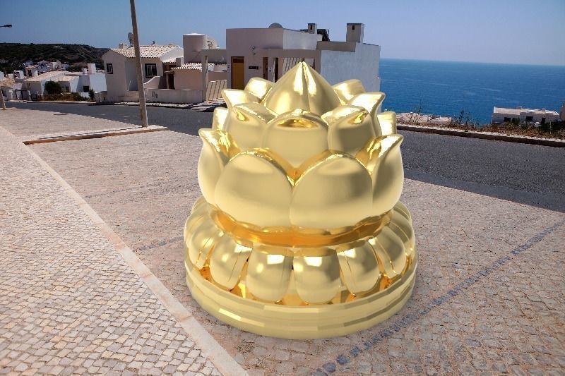 Lotus for print 3D print model_1