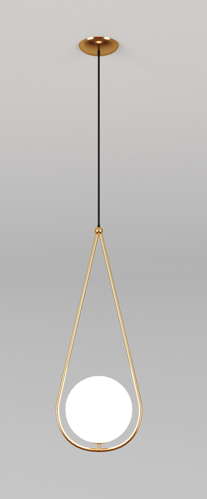 Corda pendant lamp 3D model_4