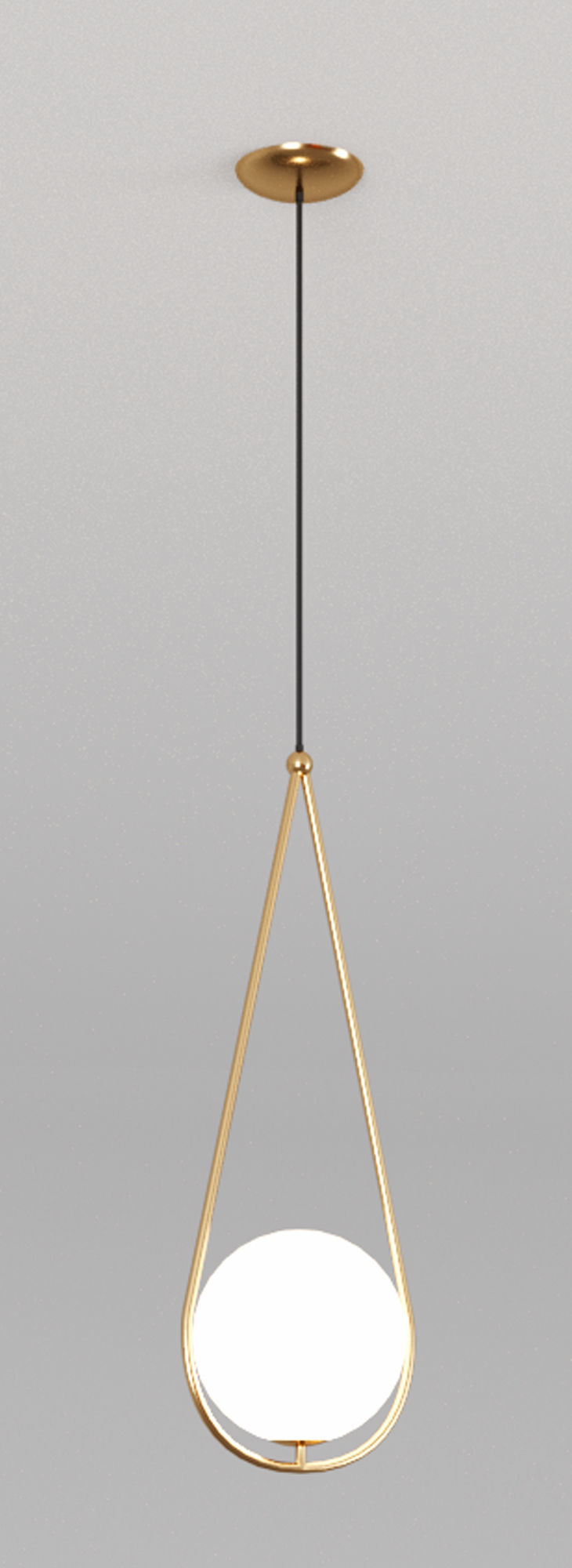 Corda pendant lamp 3D model_6