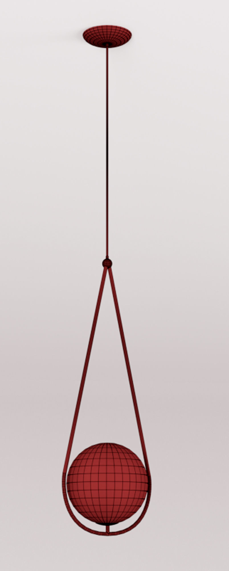 Corda pendant lamp 3D model_12