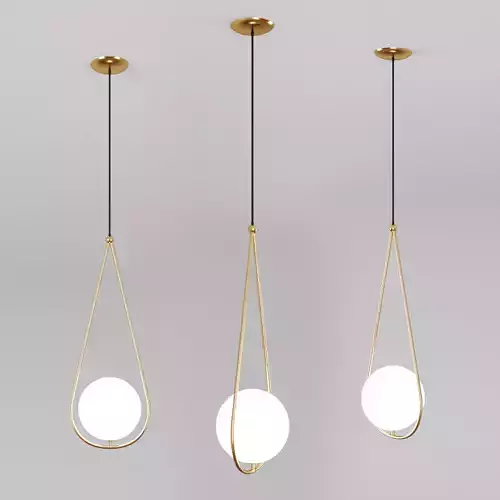 Corda pendant lamp