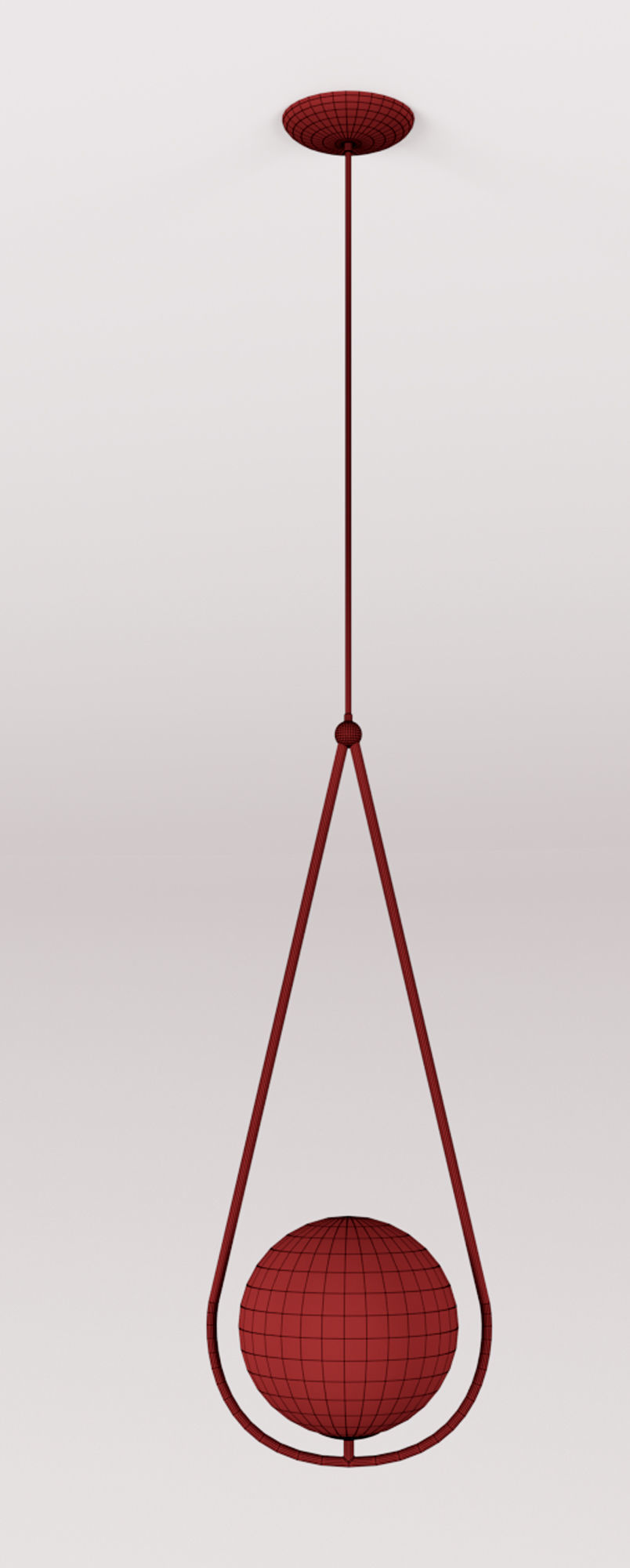 Corda pendant lamp 3D model_10
