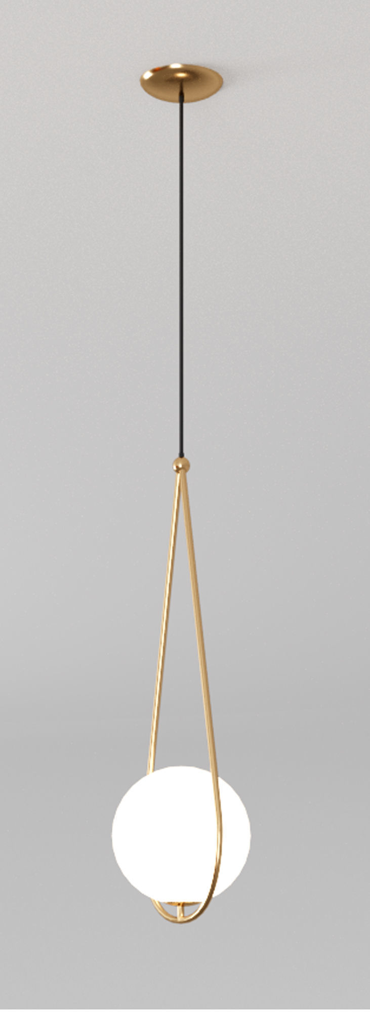 Corda pendant lamp 3D model_5