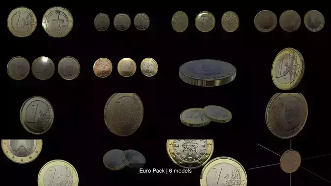 Euro Pack 3D Model Collection