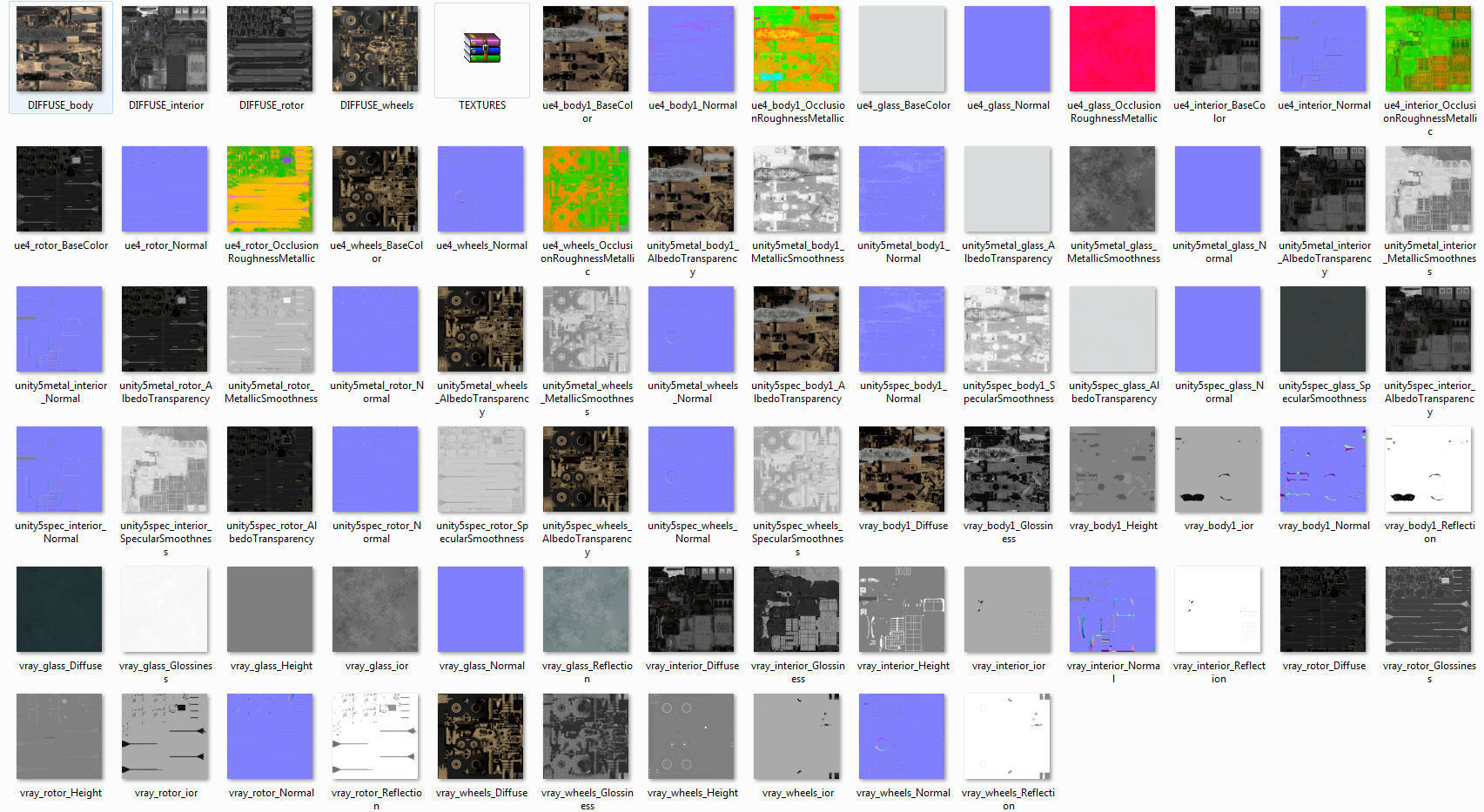 UH-60 YANSHUF Israel Low-poly 3D model_23
