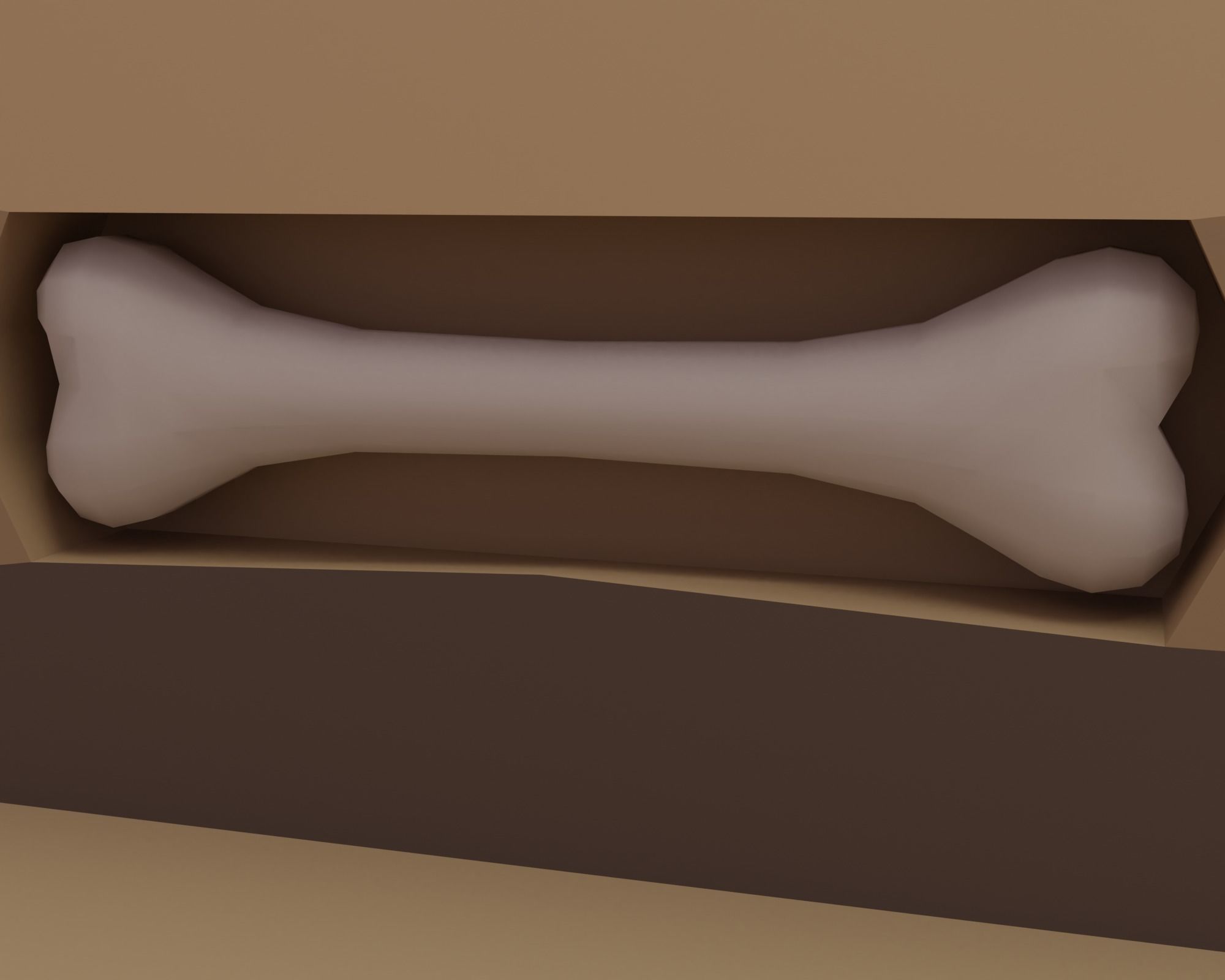 Archaeological site Low-poly 3D model_21