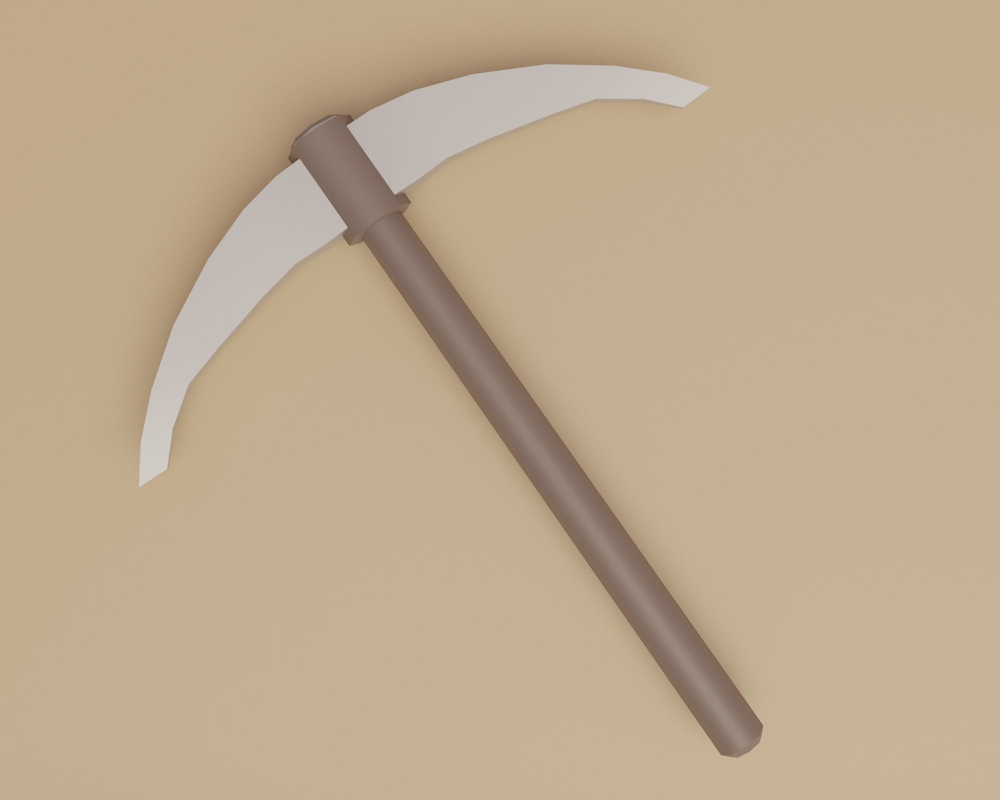 Archaeological site Low-poly 3D model_13