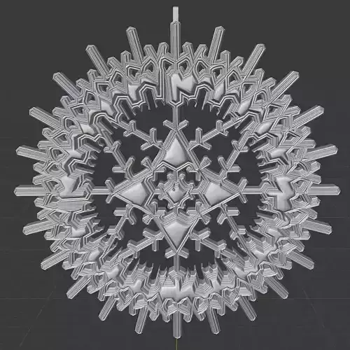 Decor Snowflake Design 2