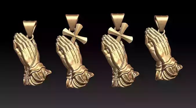 Praying Hands pendant