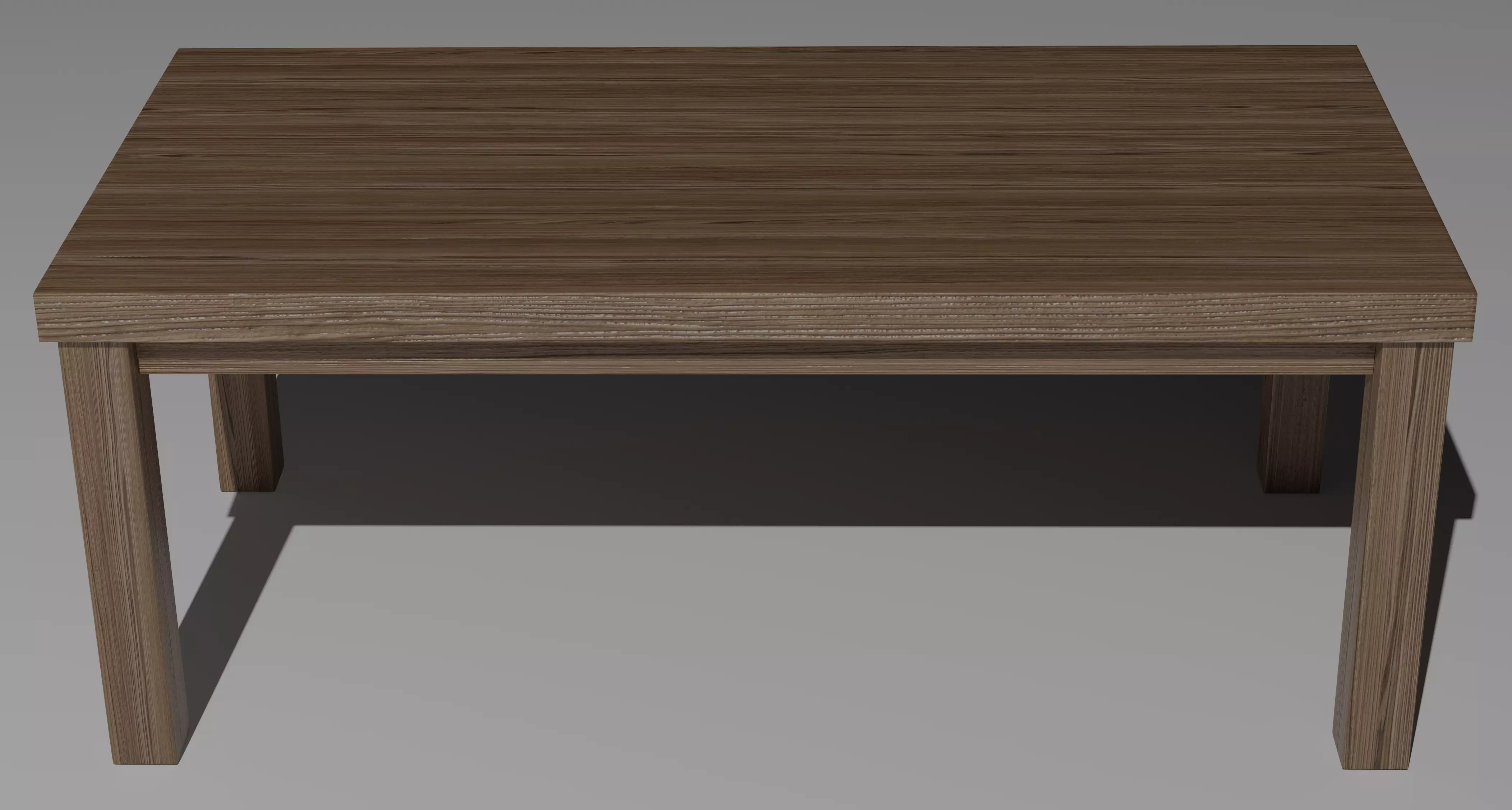 Dining table 3D model_0