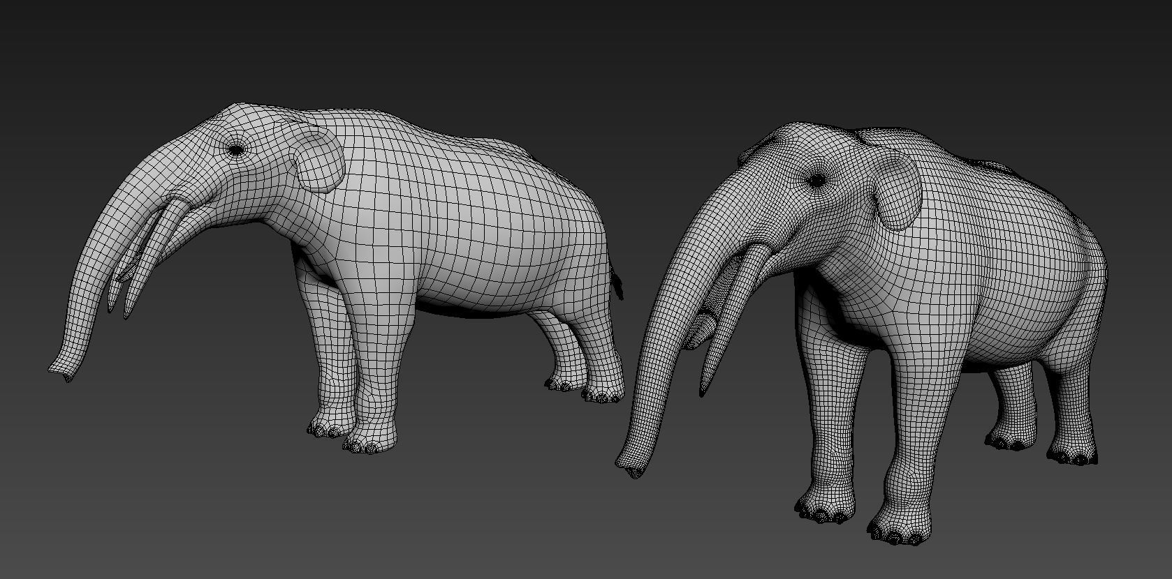 Gomphotherium atavus  3D model_7