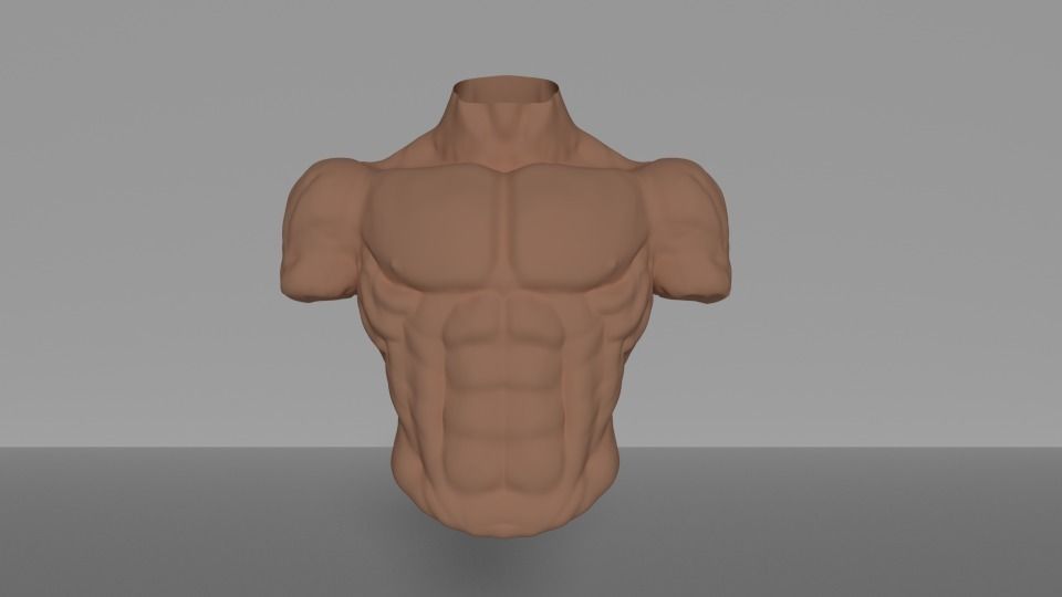Bulk Torso Free 3D model_2