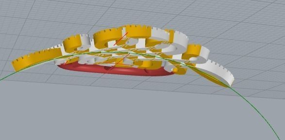 Bracelets YD CHOP -CG15 3D print model_5