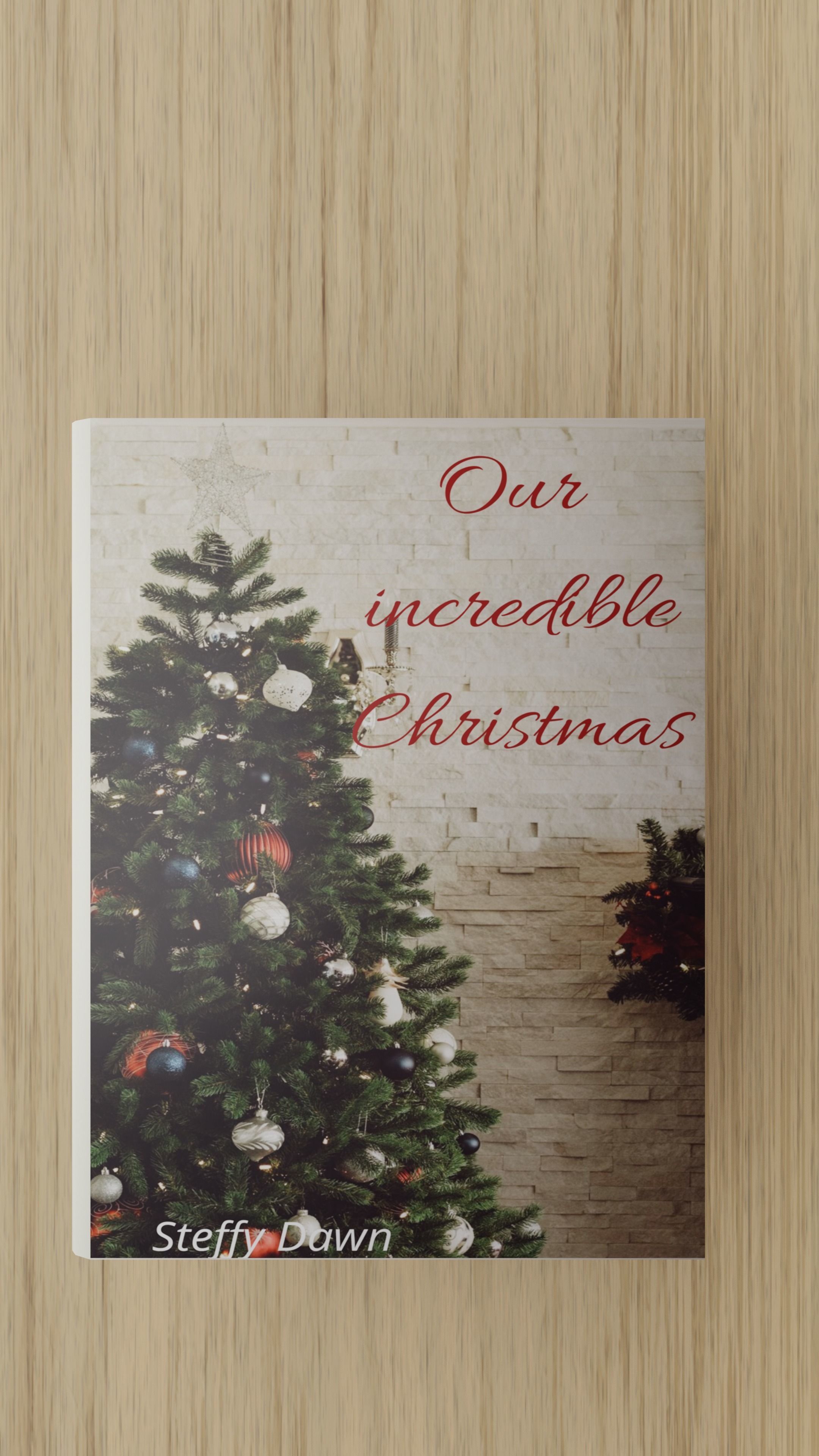 Books stack of on wooden table Free 3D model_3