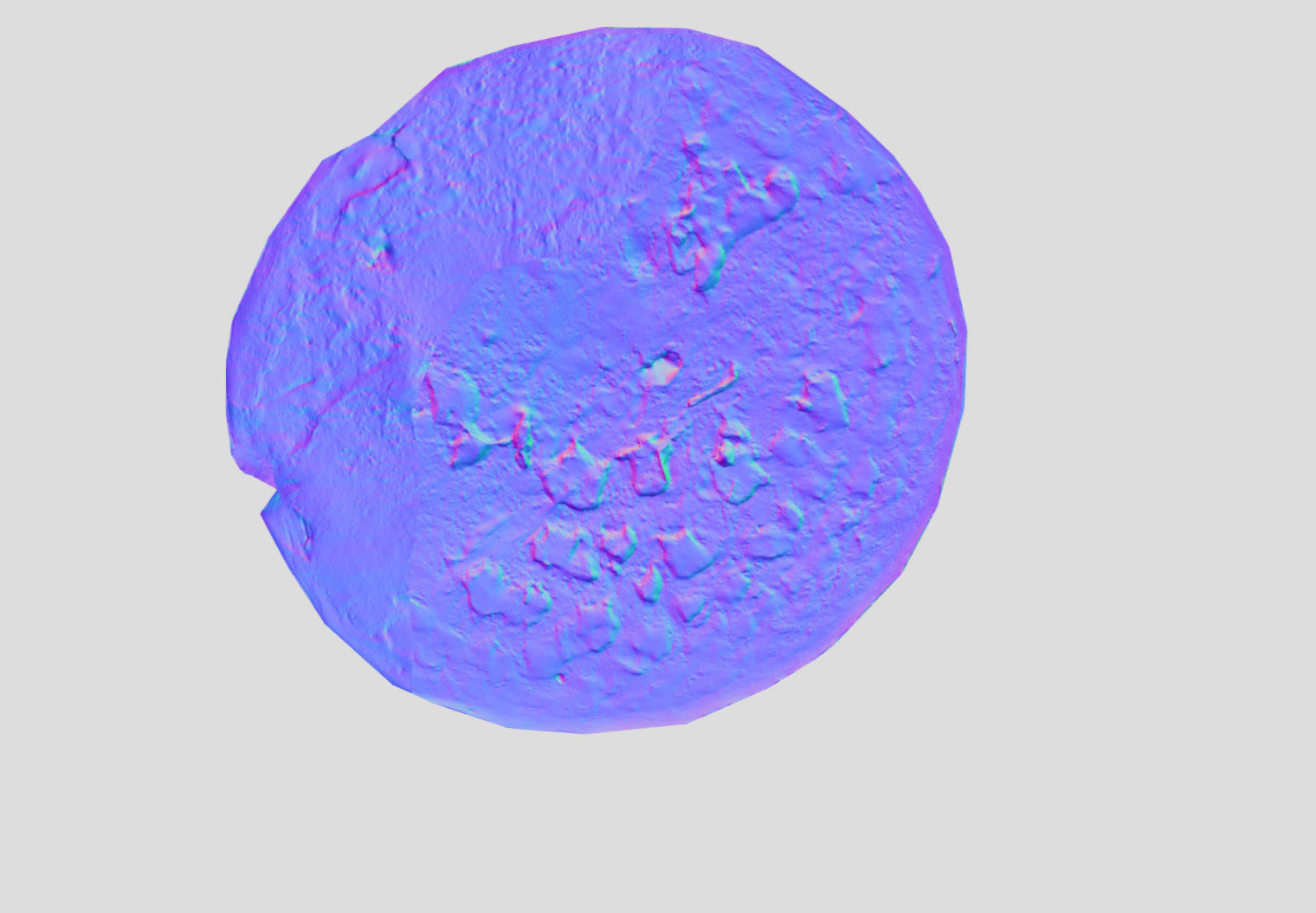 Amanita verna - fools mushroom Low-poly 3D model_26